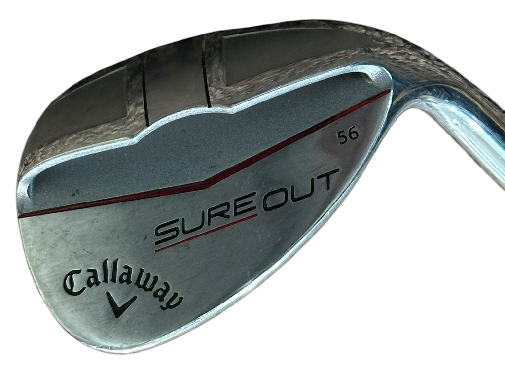 Callaway Sure Out 56° Sand Wedge KBS 90 Wedge Flex Shaft GP CP2 Pro Grip