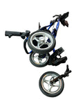 Bag Boy Express LS 3 Wheel Collapsable Golf Bag Push Cart