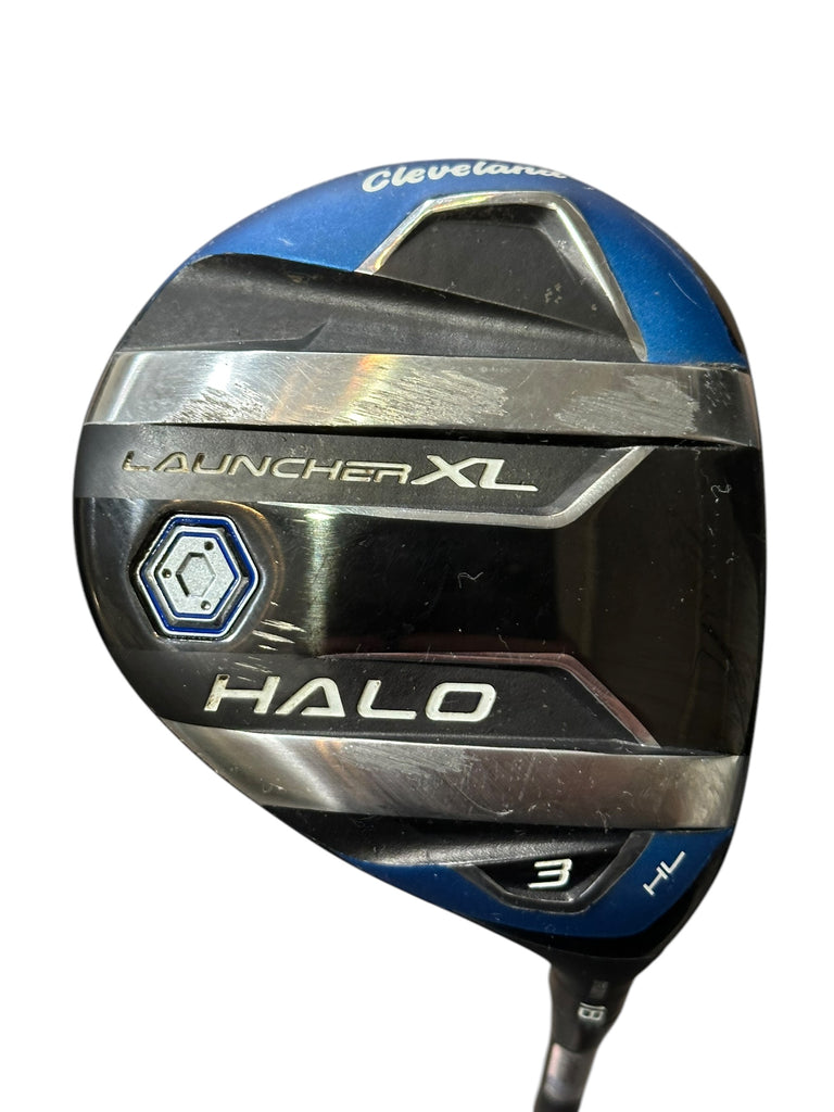 Cleveland Launcher XL Halo 18° 3 Wood Cypher 50 S Flex Shaft Crossline Grip