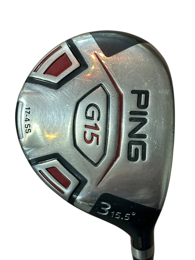 Ping G15 15.5° 3 Wood TFC149 Regular Flex Shaft Ping Grip