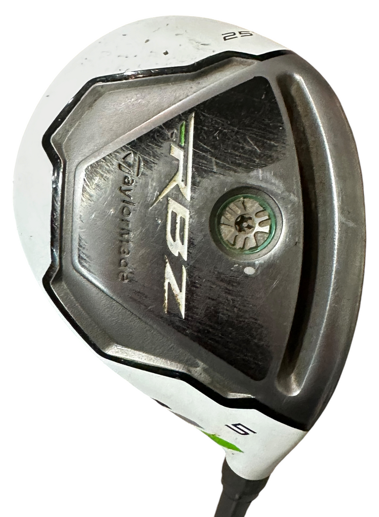 TaylorMade RBZ 25° 5 Hybrid RBZ 65g Sr Flex Shaft Golf Pride Tour Velvet Grip