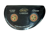 Yes C-Groove Olivia 35" Putter Yes Golf Shaft Swing Science Grip