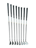 Cleveland LH Hi Bore Hybrid Irons 4-D Hi Bore 78g R Flex Shafts Tour Wrap Grips