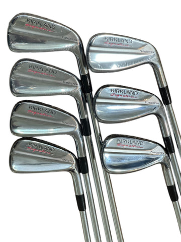 Kirkland Signature Forged Iron Set 4-PW Elevate 115 R Flex Shafts Lamkin Grips