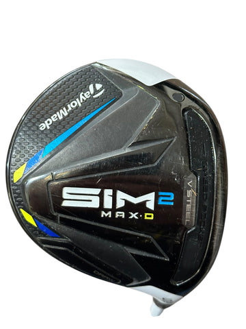 TaylorMade Sim2 Max-D 19° 5 Wood Air Speeder 45g Sr Flex Shaft Champkey Grip