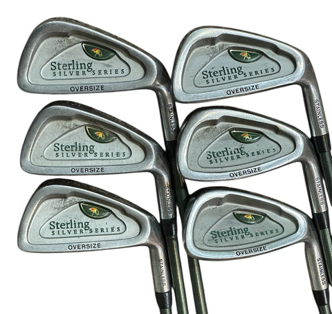 Arnold Palmer Sterling Silver Series Oversize Iron Set 4-PW (NO 9 IRON)