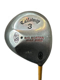 Callaway Big Bertha Warbird 15° 3 Wood Pro Force R Flex Shaft GP MCC +4 Grip