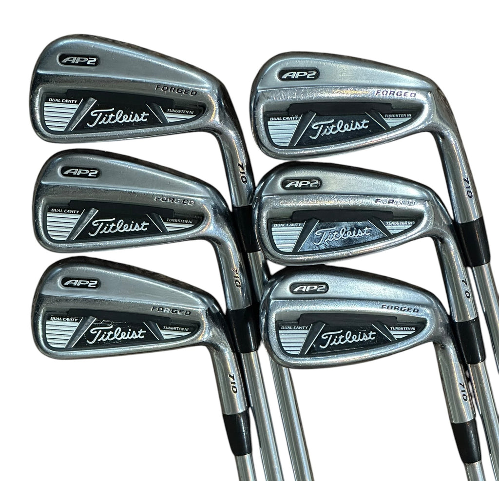 Titleist 710 AP2 Iron Set 5-PW Dynamic Gold S300 S Flex Shafts GP MCC Grips