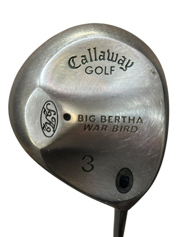 Callaway Big Bertha Warbird 15° 3 Wood Ladies Gems Shaft Perma Wrap Grip