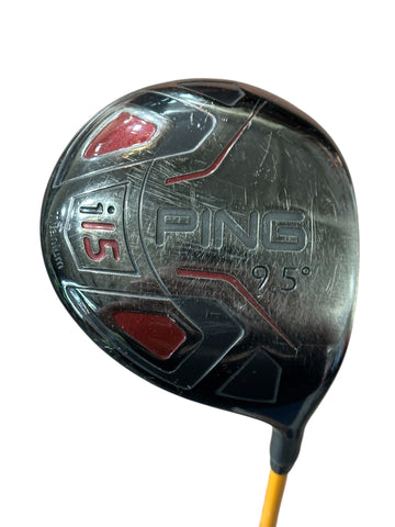 Ping i15 9.5° Driver Pro Force AxivCore Tour S Flex Shaft GP Tour Velvet Grip