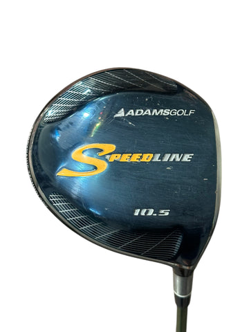 Adams Speedline 10.5° Driver Aldila NV 65g Stiff Flex Shaft Sharpro 3 Cat Grip