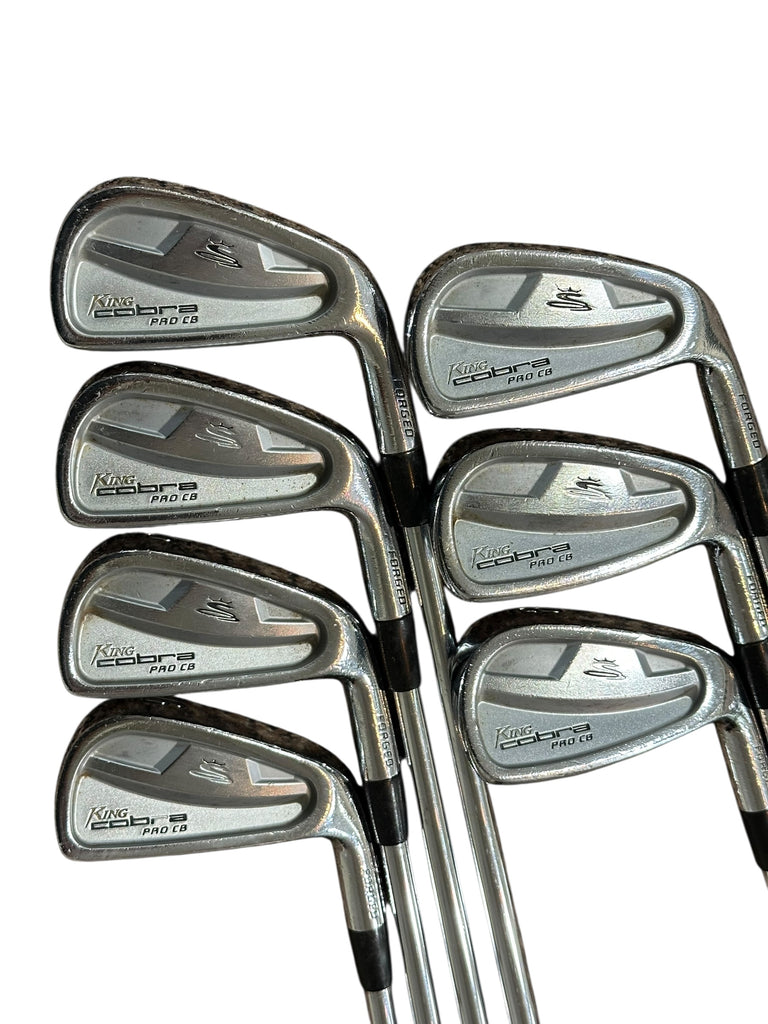 King Cobra Pro CB Forged Irons 3-9 (NO PW) Project X 5.5 R Flex Shafts