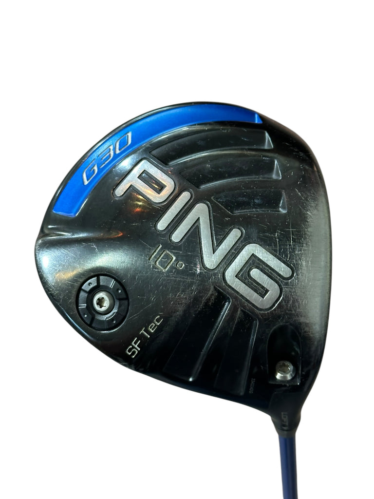 Ping G30 SF TEC 10° Driver TFC419 Stiff Flex Shaft Jumbo Max SX Grip