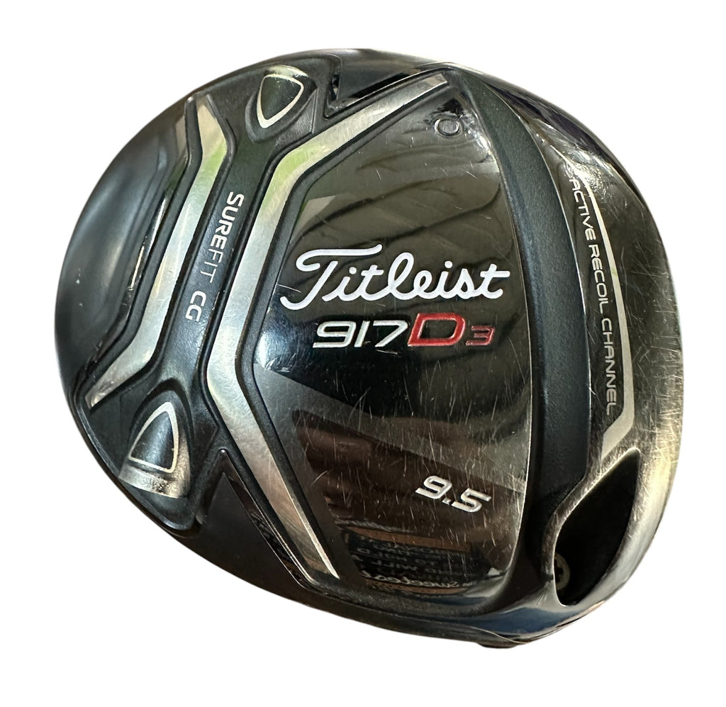 Titleist 917D3 9.5° Driver HEAD ONLY