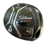 Titleist 917D3 9.5° Driver HEAD ONLY