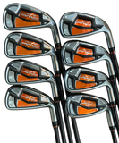 Cobra Amp Iron Set 4-GW Amp Stiff Flex Shaft Lamkin REL Grips