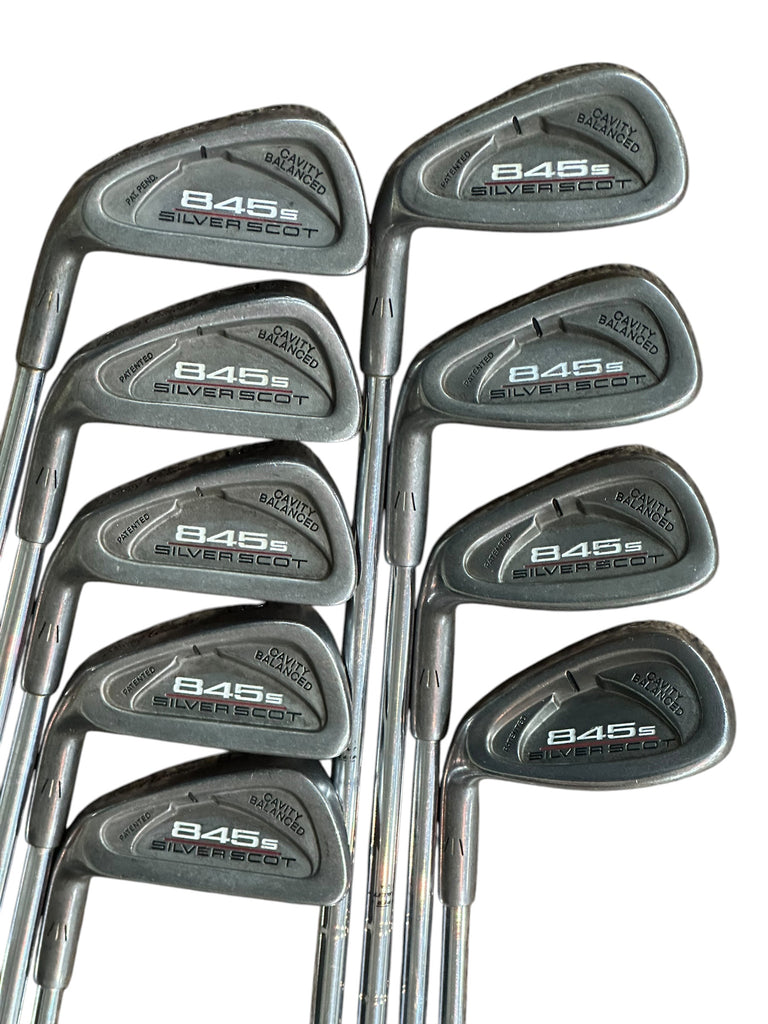 Tommy Armour LH 845s Silver Scot Iron Set 3-SW -1/2" Tour S Flex Shafts