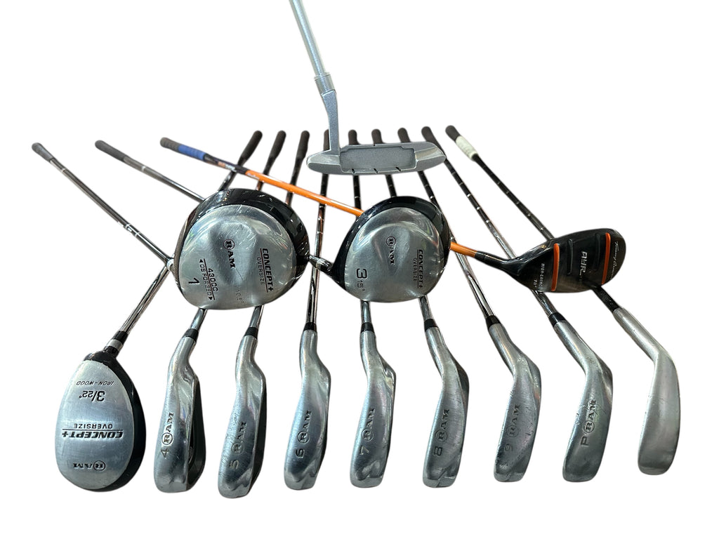 Ram Men's Right Hand Complete Golf Club Set Regular Flex SET-011526T09