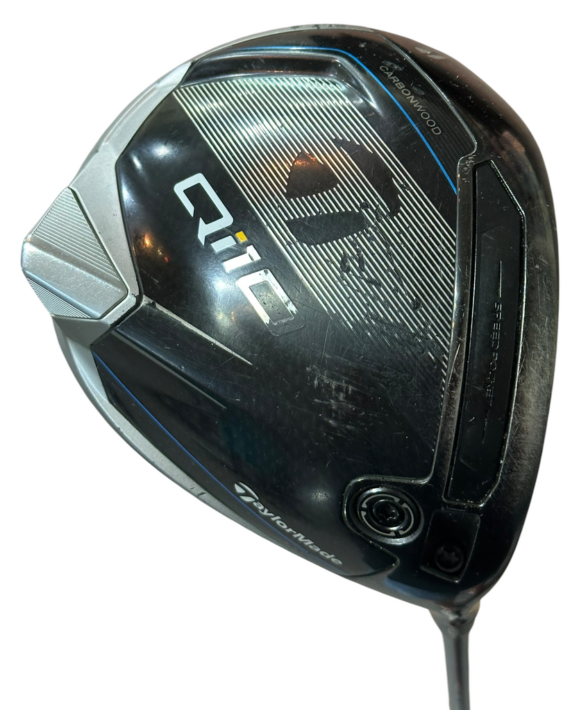 TaylorMade QI10 10.5° Driver Denali 60g 6.0 Stiff Flex Shaft Kingrasp Grip