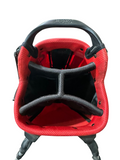 Titleist Stand Bag 4-Way Divider 4 Pockets Harness Handle Rain Hood Red/Black