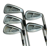 Top Flite Tour Irons 5, 7, 8, 9, PW Dynalite Gold S300 S Flex Shafts Lamkin Grips