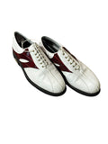 Foot Joy Classics Tour Golf Shoes US13 White/Maroon No Box