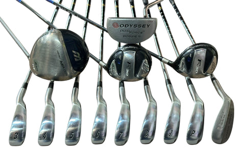 Mizuno Odyssey Men's Right Hand Complete Golf Club Set R Flex SET-102125T11
