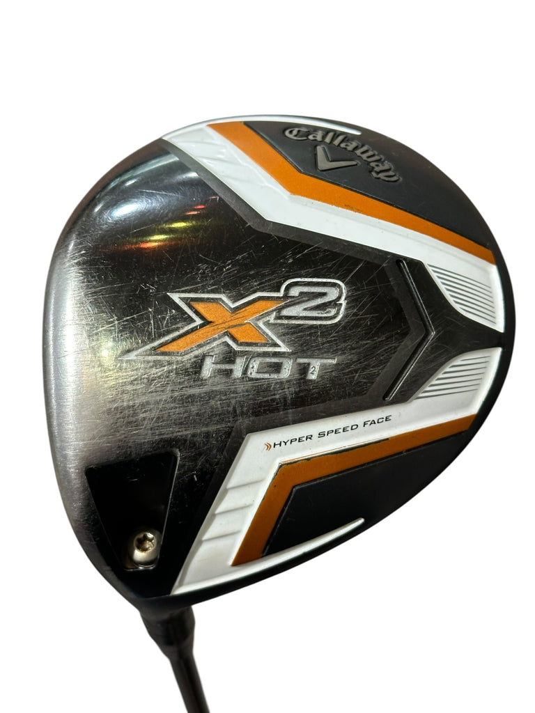 Callaway LH X2 Hot 10.5° Driver Speeder 665 Stiff Flex Shaft Golf Pride MCC Grip