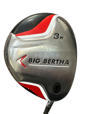 Callaway Big Bertha 15° 3 Wood Callaway 70g Regular Flex Shaft Callaway Grip