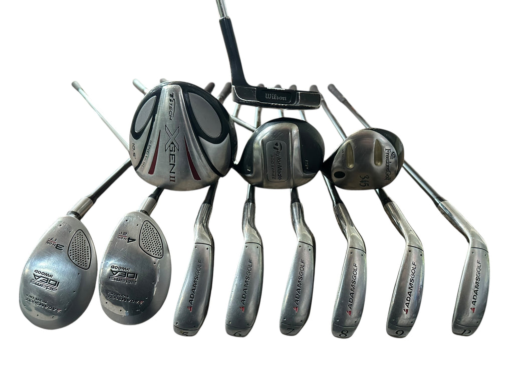 TI Tech TaylorMade Adams MRH Golf Club Set +1/2" R Flex SET-090425T02