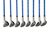 Tour Edge Bazooka J MAX Ironwood Hybrid Iron Set 4-SW Sr Flex
