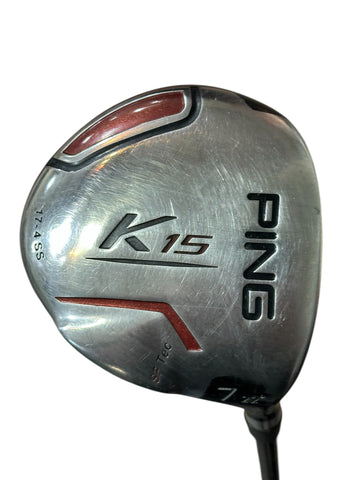 Ping K15 SF TEC 22° 7 Wood Ping 350 Series S Flex Shaft GP Tour Velvet Grip