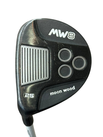 Moon Wood LH MW8 25° Wood MW8 75g Regular Flex Shaft Moon Wood Grip