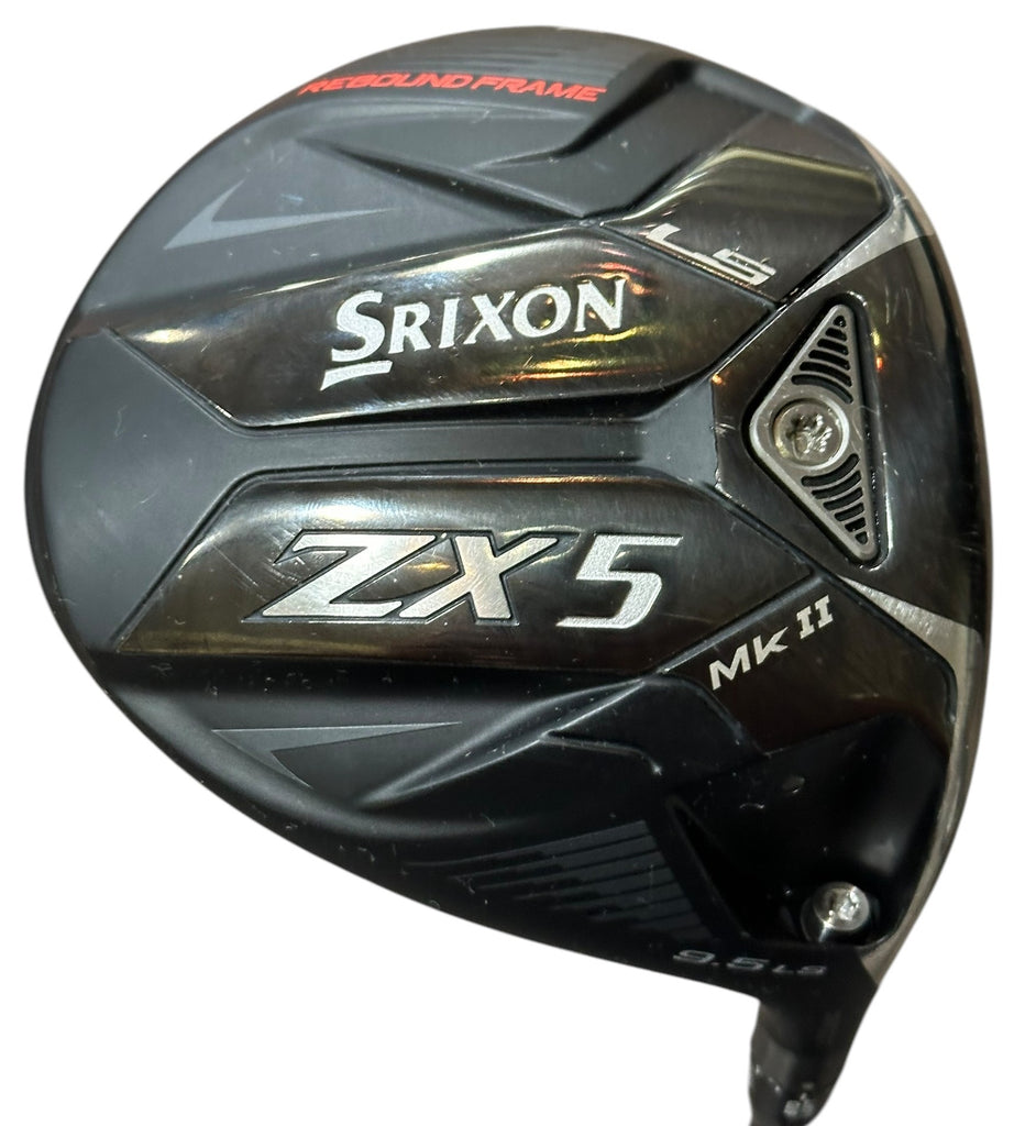 Srixon ZX5 MKII 9.5° Driver Hzrdus 5.5 60g Regular Flex Shaft Golf Pride Tour Velvet Grip