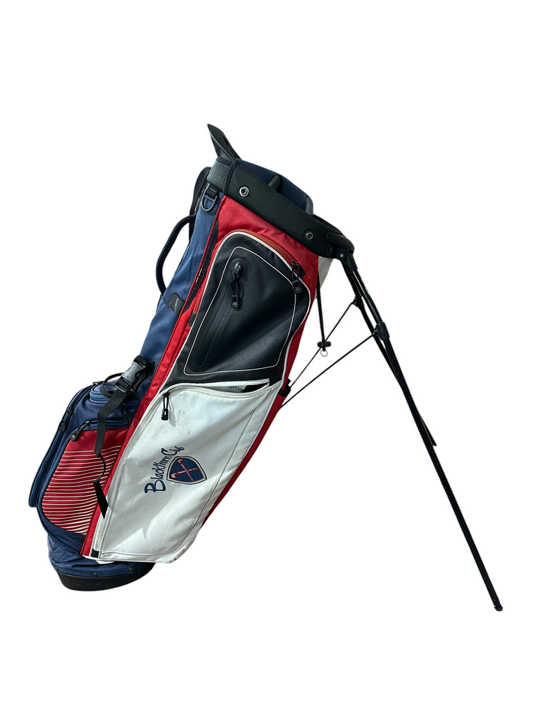 Ping Stand Bag 5-Way Divider 6 Pockets Harness Handle Rain Hood