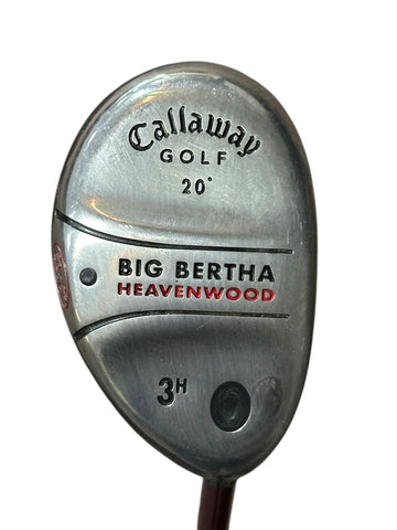 Callaway Big Bertha Heavenwood 20° 3 Hybrid RCH 75g R Flex Shaft