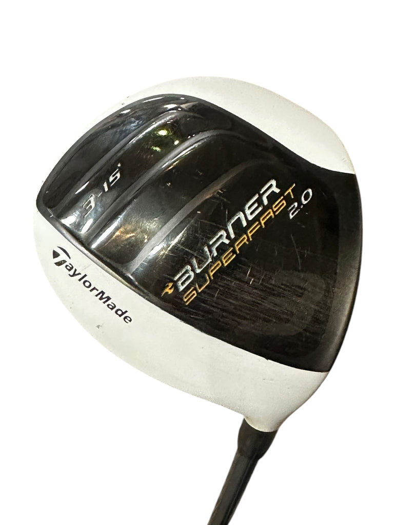 TaylorMade Burner Superfast 2.0 15° 3 Wood Matrix Ozik R Flex Shaft MCC Grip