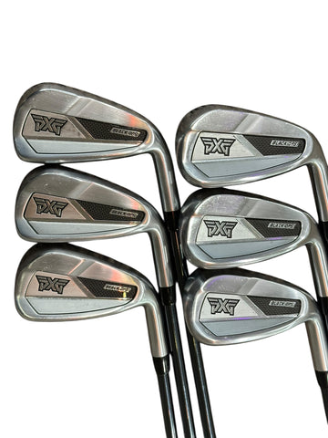 PXG Black Ops Irons 6-GW +1" Recoil F2 Sr Flex Shafts Wedge Guys Grips