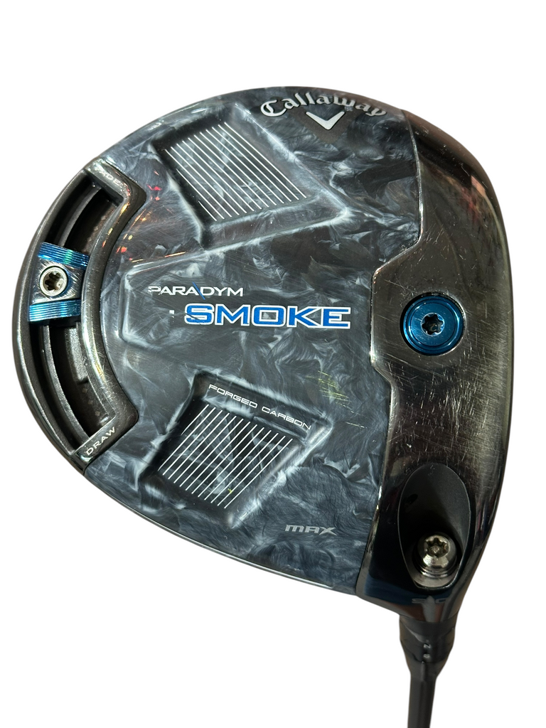 Callaway Paradym Ai Smoke Max 9° Driver MMT 70g X Flex Shaft Tour Velvet Grip
