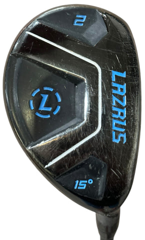 Lazrus 15° 2 Hybrid Lazrus Regular Flex Shaft Lazrus Grip