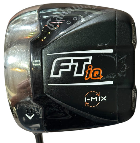 Callaway LH FT iQ I-Mix Fusion 11° Driver VooDoo 60g R Flex Shaft Callaway Grip
