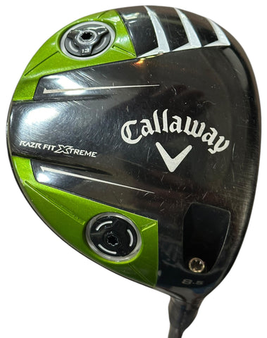 Callaway Razr Fit Xtreme 8.5° Driver Trinity 65g S Flex Shaft Crossline Grip