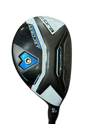 Cobra Aerojet 24° 5 Hybrid KBS PGI 65g Sr Flex Shaft Lamkin Crossline Grip