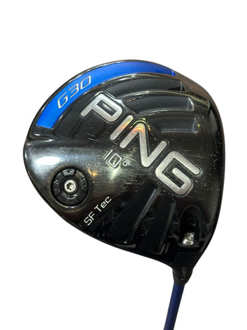 Ping G30 SF Tech 10° Driver TFC419 Regular Flex Shaft Ping Grip