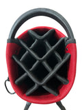 Tour Max Stand Bag 14-Way Divider 6 Pockets Harness Handle Rain Hood