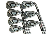 Callaway Rogue CF18 Irons 5-AW KBS Tour C-Taper R Flex Shafts CP2 Wrap Grips