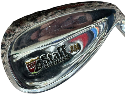 Wilson Staff RM Midsize Lob Wedge Fat Shaft Stiff Flex Shaft Wilson Grip