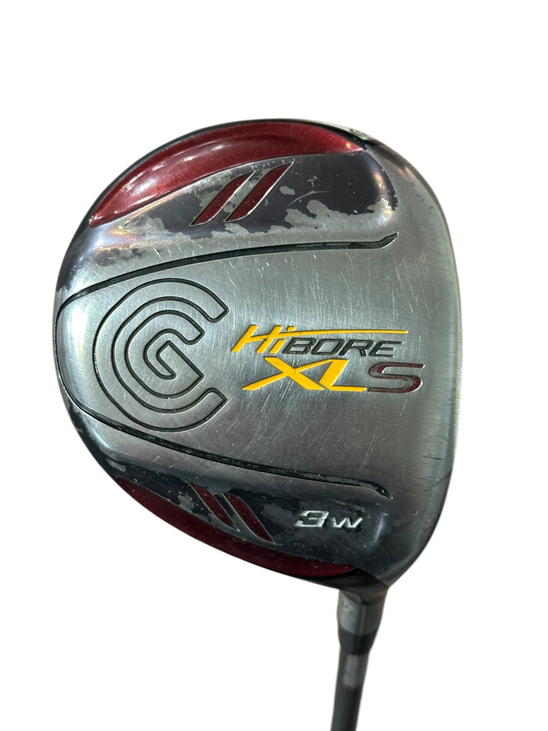 Cleveland Hi Bore XLS 3 Wood Fit On Gold R Flex Shaft Cleveland Grip
