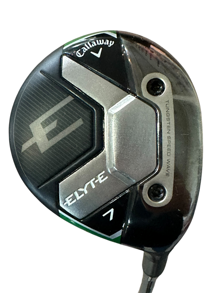 Callaway Elyte 21° 7 Wood Denali 60g 5.5 R Flex Shaft Golf Pride Tour Velvet Grip