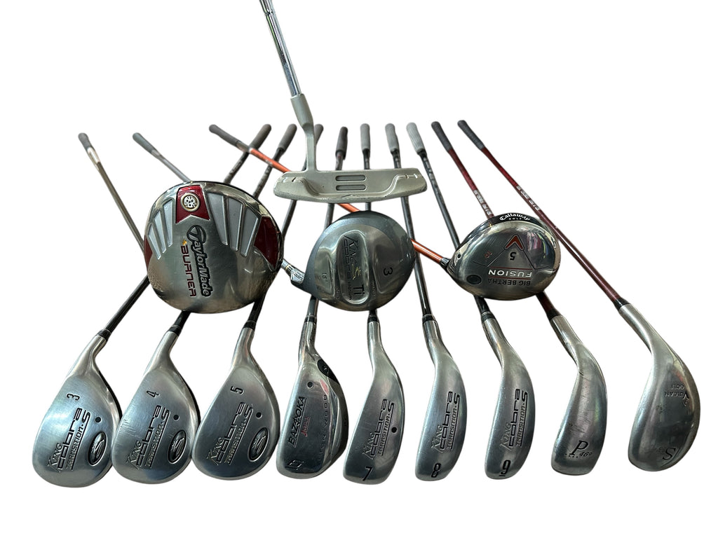 TaylorMade Cobra Men's Right Hand Golf Club Set R Flex SET-030326T08